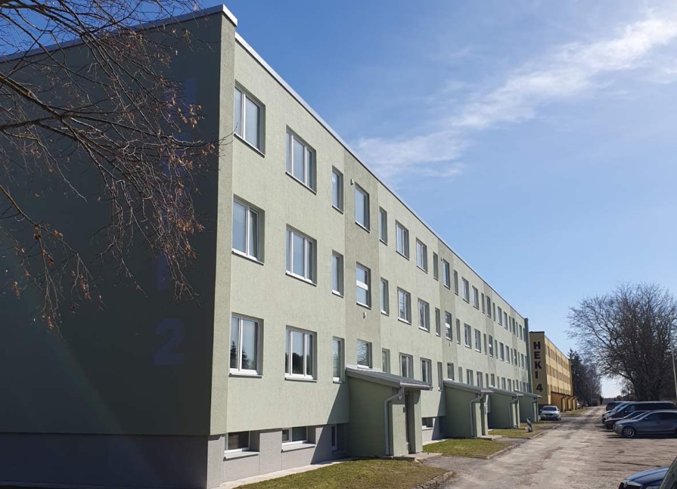 Heki tn 2 fassaad pärast renoveerimist