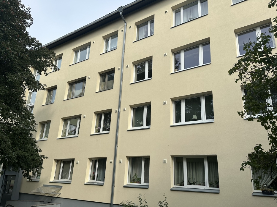 Majaka 9 fassaad pärast renoveerimist
